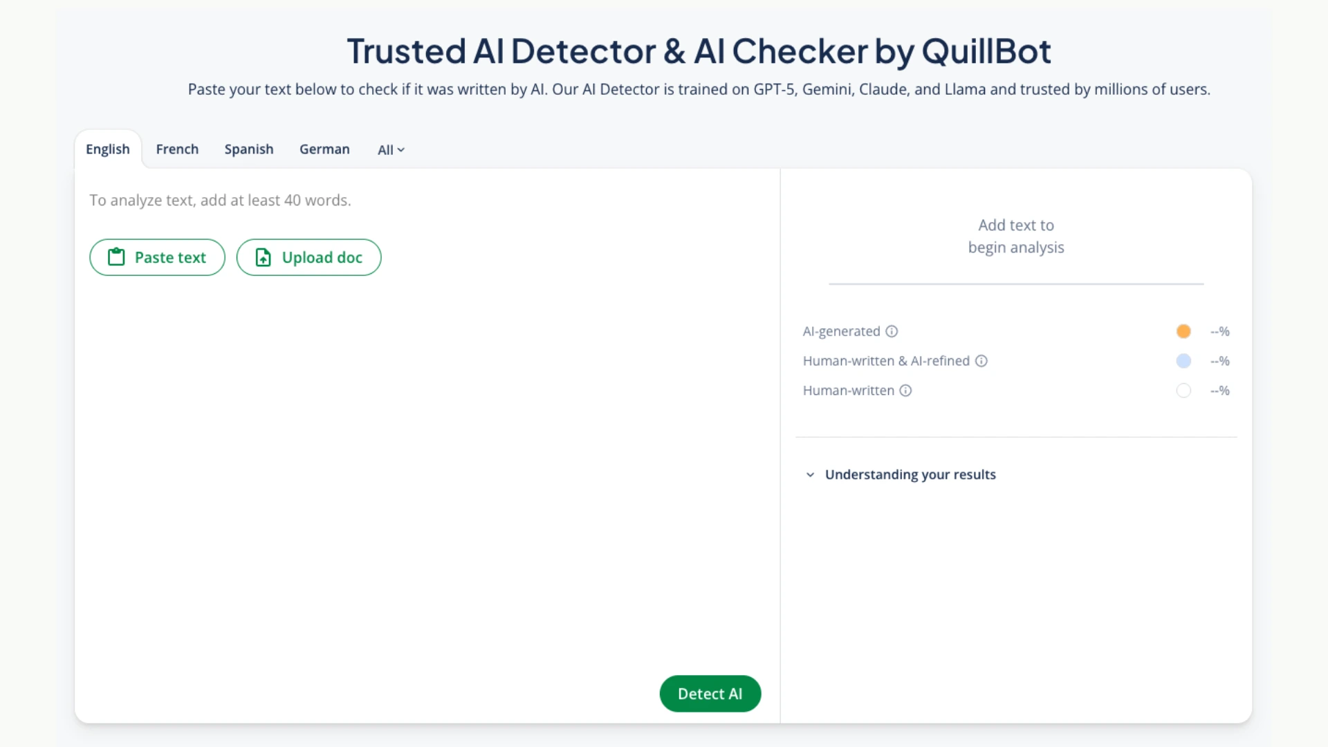 QuillBot Detector