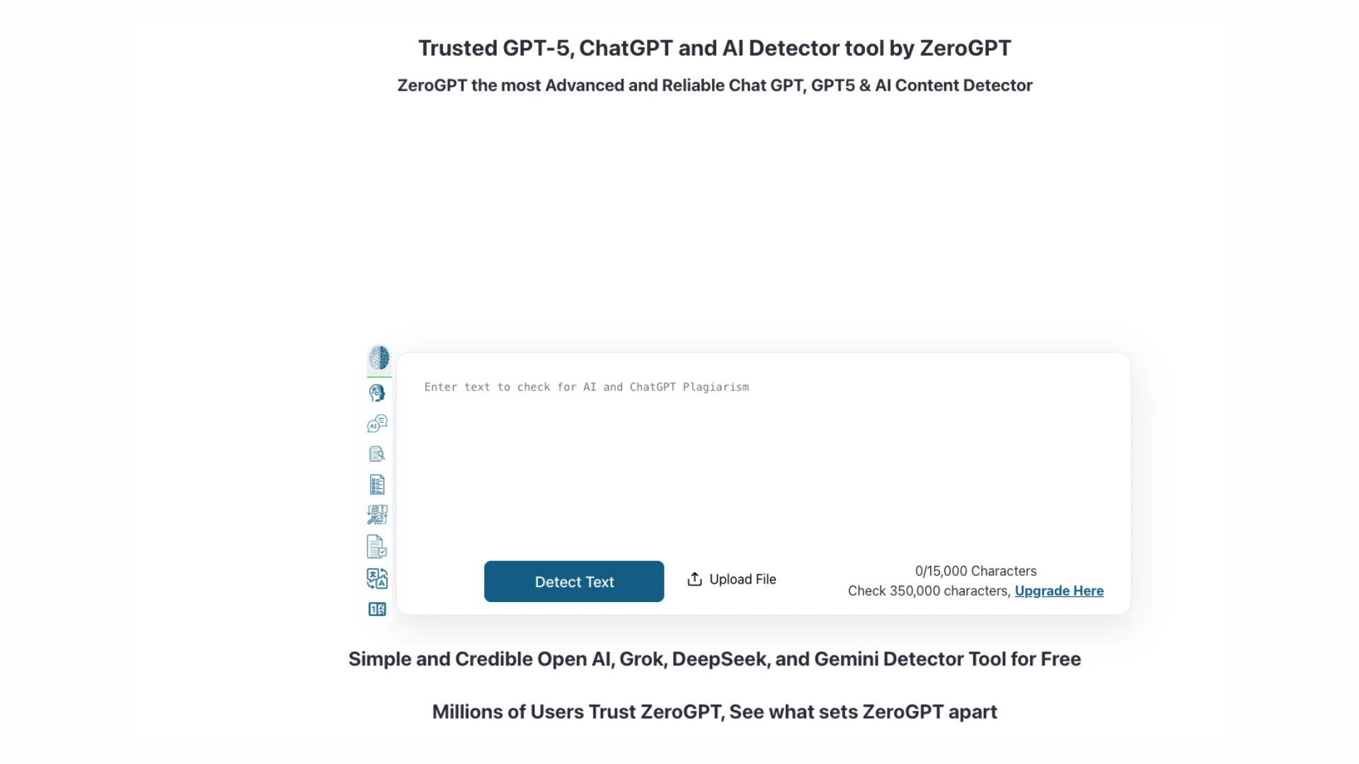 ZeroGPT Detector