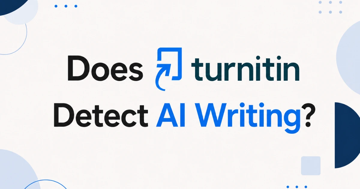 Does Turnitin Detect AI Writing? Here's What to Know