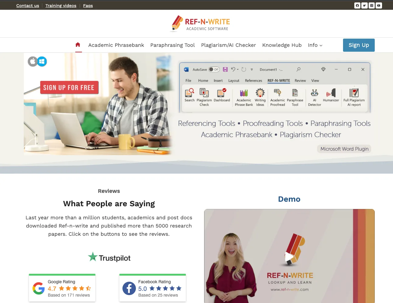 Ref-N-Write homepage