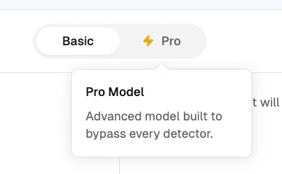 TwainGPT Pro model